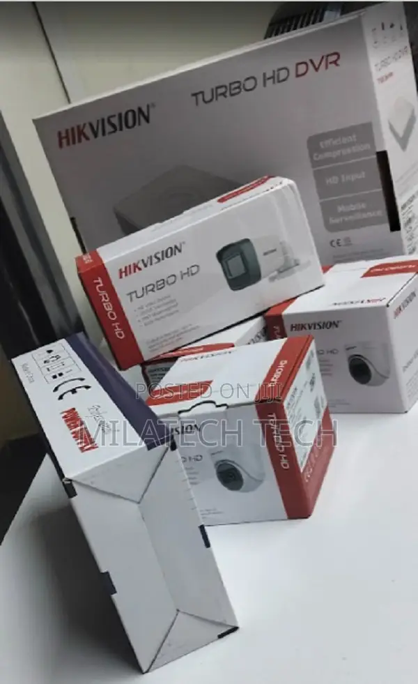 8 Cameras Full Kit Hikvsion