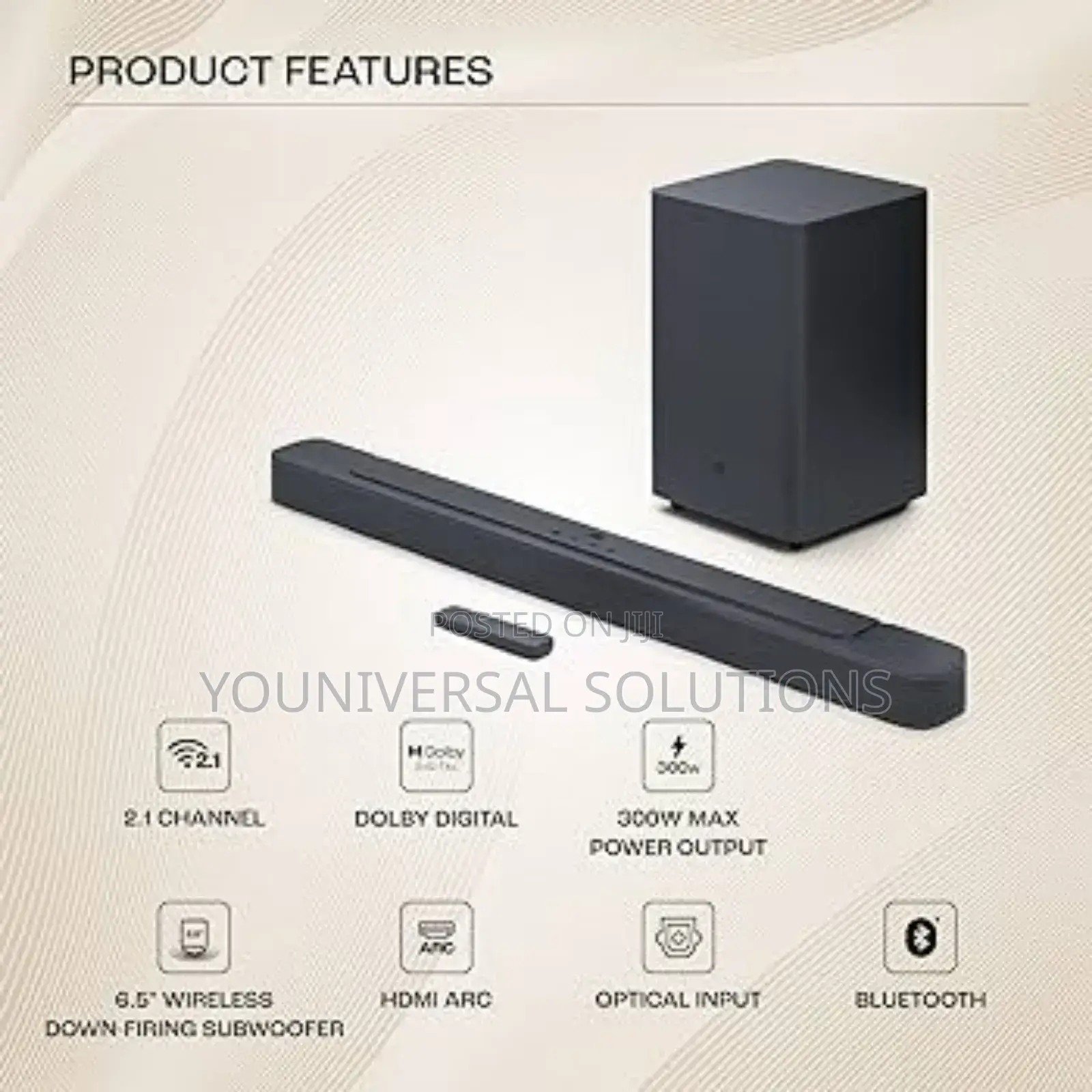 JBL Sound Bar 2.1 Deeps