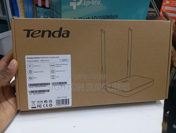 Tenda Hg6 N300 Wi-Fi Xpon Ont Router - main view