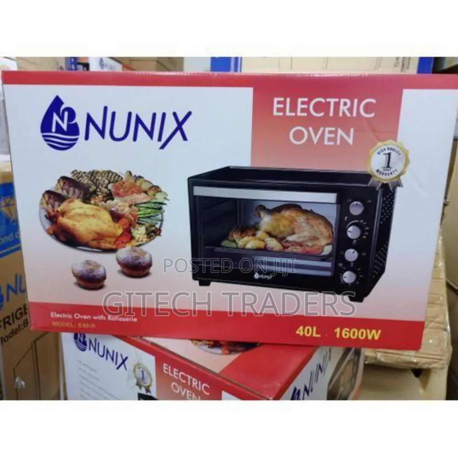 40ltrs Nunix Electric Oven