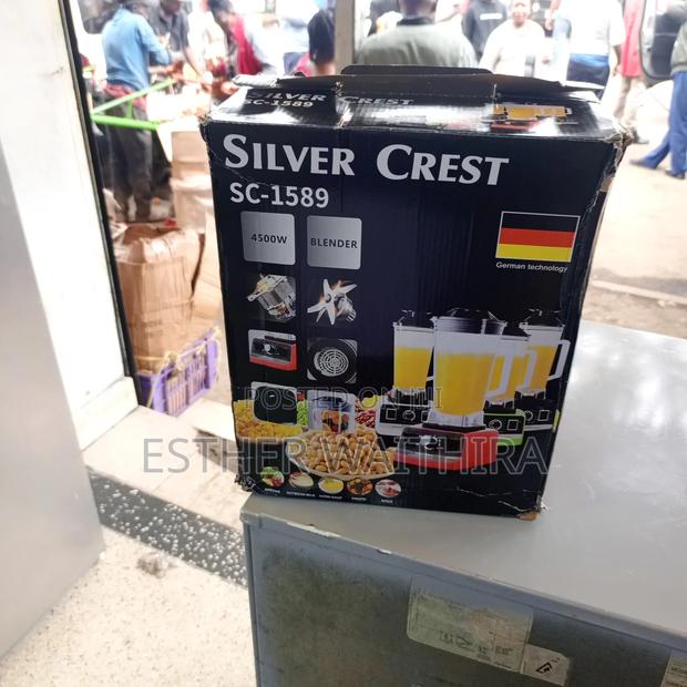 Silver Crest Blender - main view