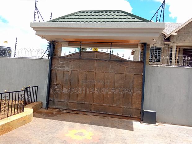 Durable Heavy-Duty Main Gate for Homes Compounds - main view