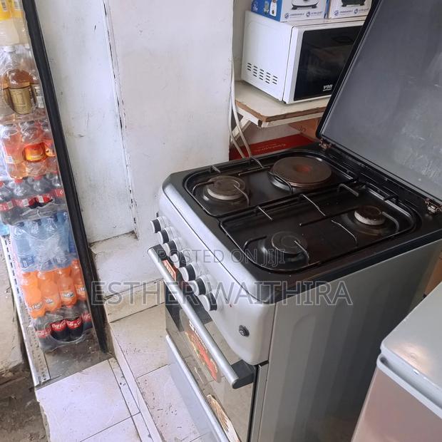 Free Standing Three Plus One Cooker - main view