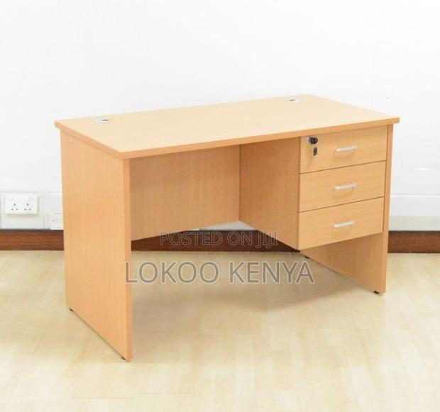 Office Desk : 1.2 Meter Wooden Computer Office Desk - thumbnail 2