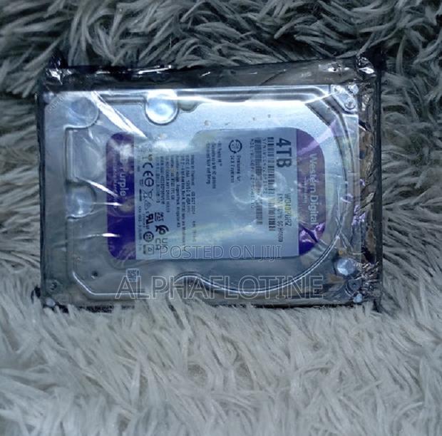 Wd Western Digital 4tb Purple Internal Surveillance Hard Drive - main view