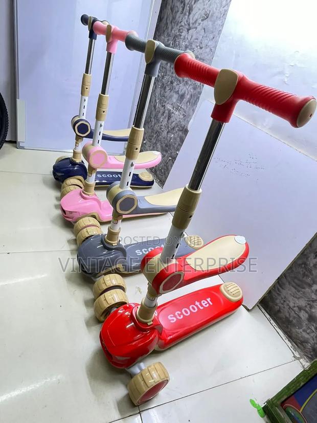 Kids Scooter With Seats - main view