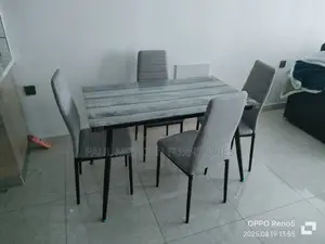 Four Seater Dining Table With 4 Dining Chairs
