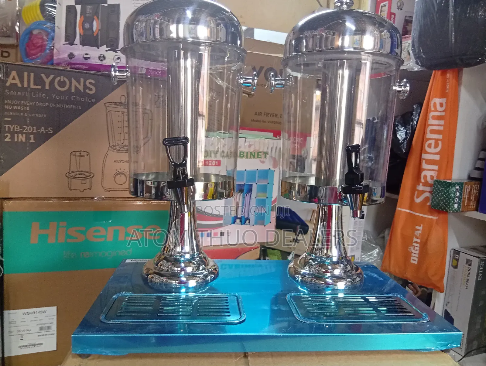 Premier Double Juice Dispenser
