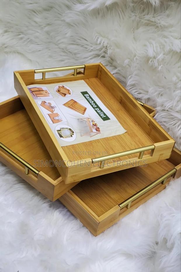 3in1 Bamboo Vanished Serving Tray