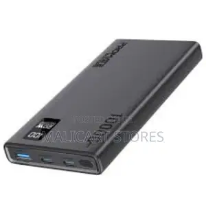 Promate Compact Smart Charging Power Bank 20w Pd Dual Usb-C, 22.5w