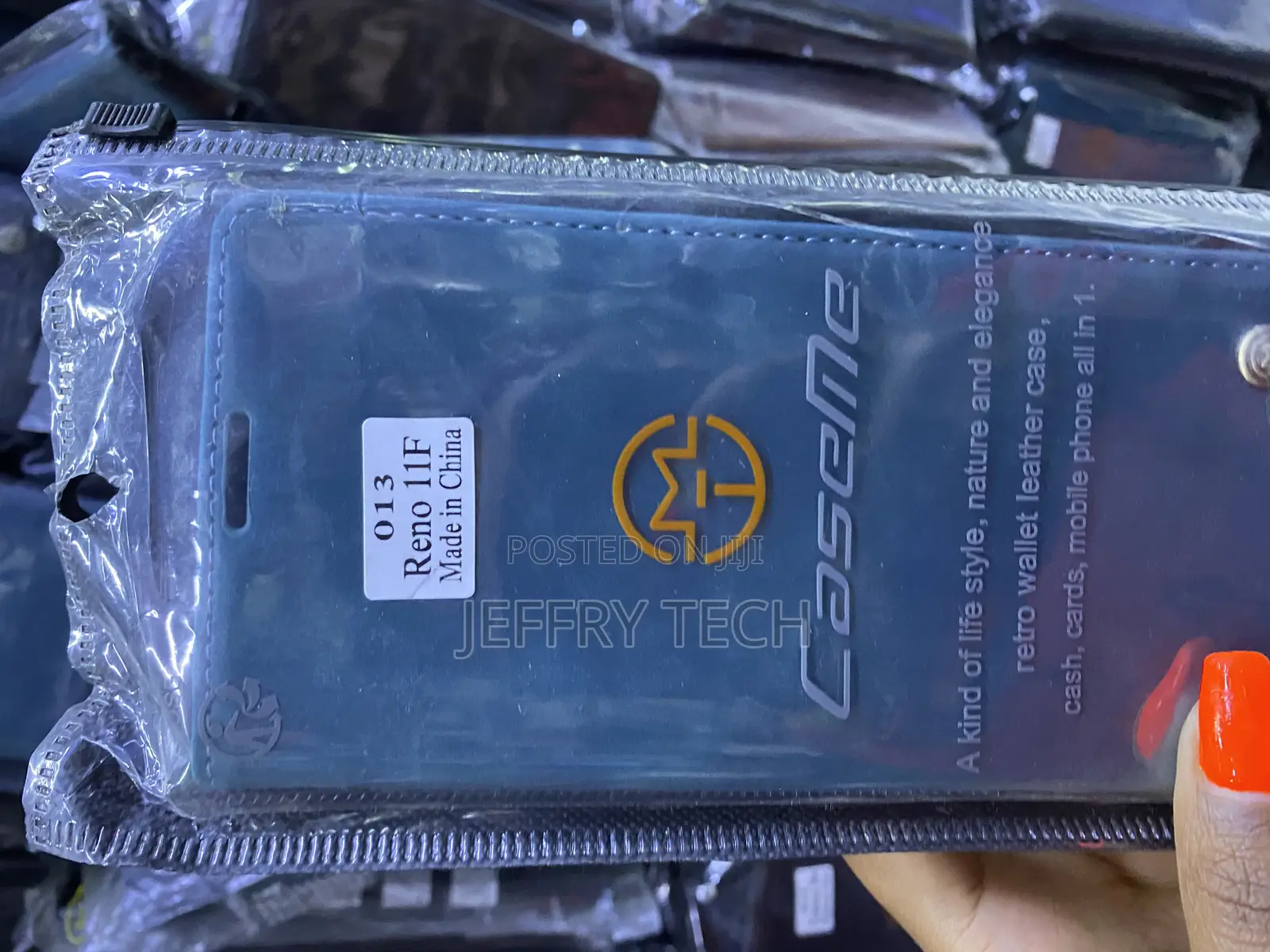 Wagon Oppo Reno 11f Luxury Pu Leather Flip Cover