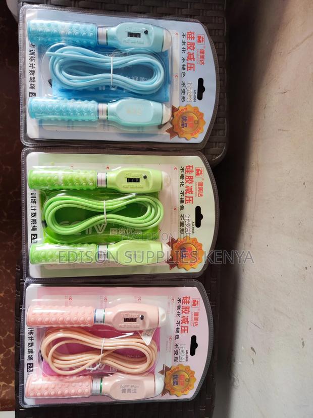 Jumping Ropes PVC Nylon Training Skipping Rope With Counter - thumbnail 4