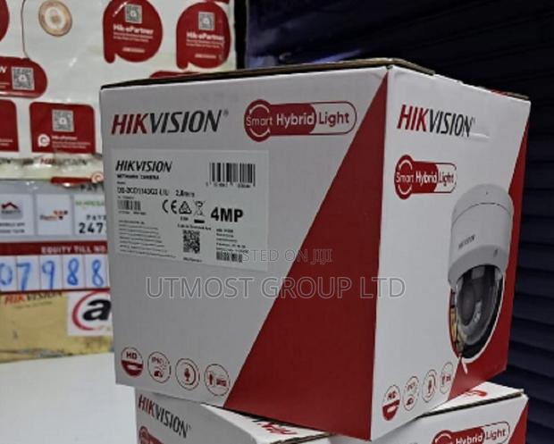 Hikvision 4mp Smart Dual Light Bullet Ip Camera With Mic– Ds-2cd1043g2