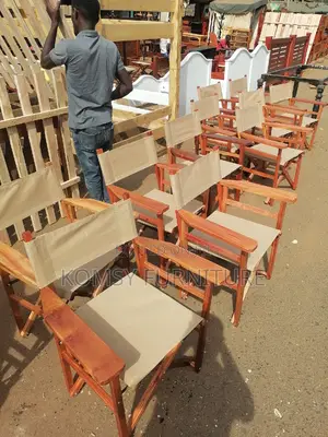 Biege Camping Chairs