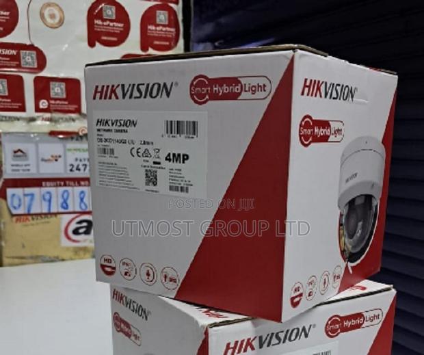 Smart Hybrid Hikvision 4mp Dome Ip Camera Ds