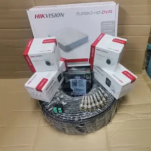 Stunning Image Hikvision 4 Cameras 1080p 2mp CCTV Security System Kit