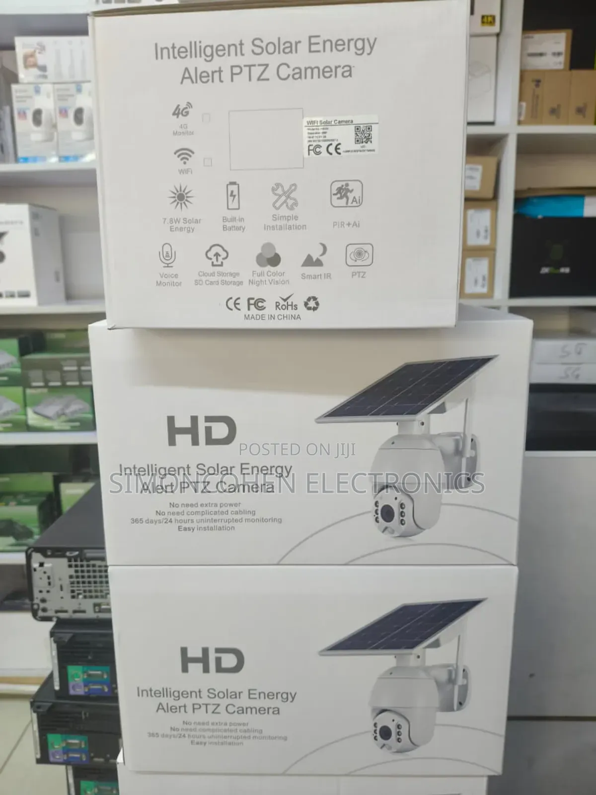 Wifi Ubox Solar Camera