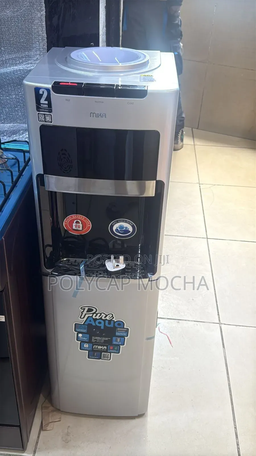 Mika Water Dispenser Floor Standing, Hot Cold, Compressor Cooling