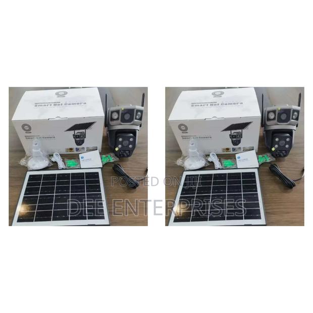 4g Dual Lens V380 Solar PTZ Camera