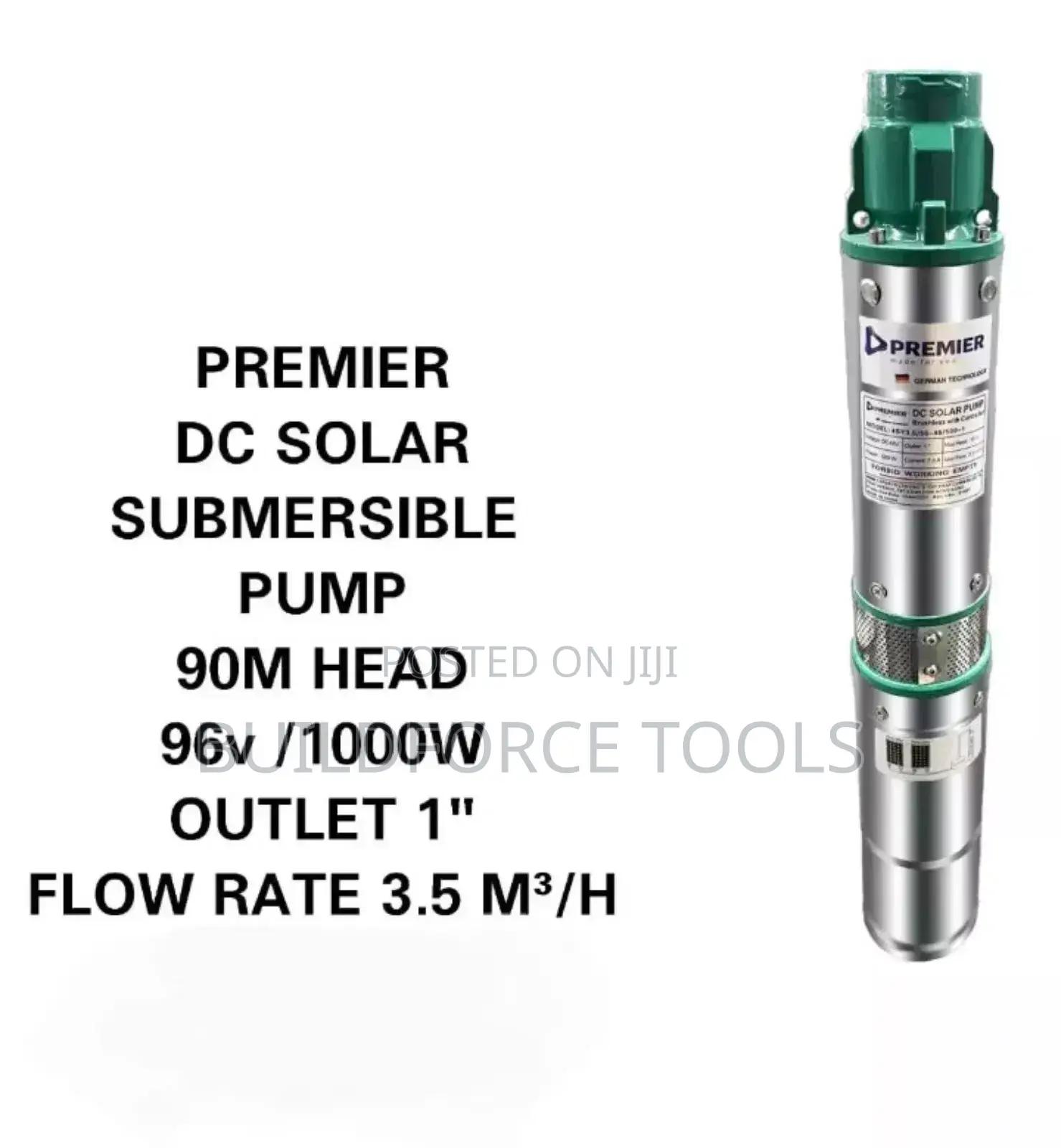 96v/1000watts Dc Submersible Water Pump