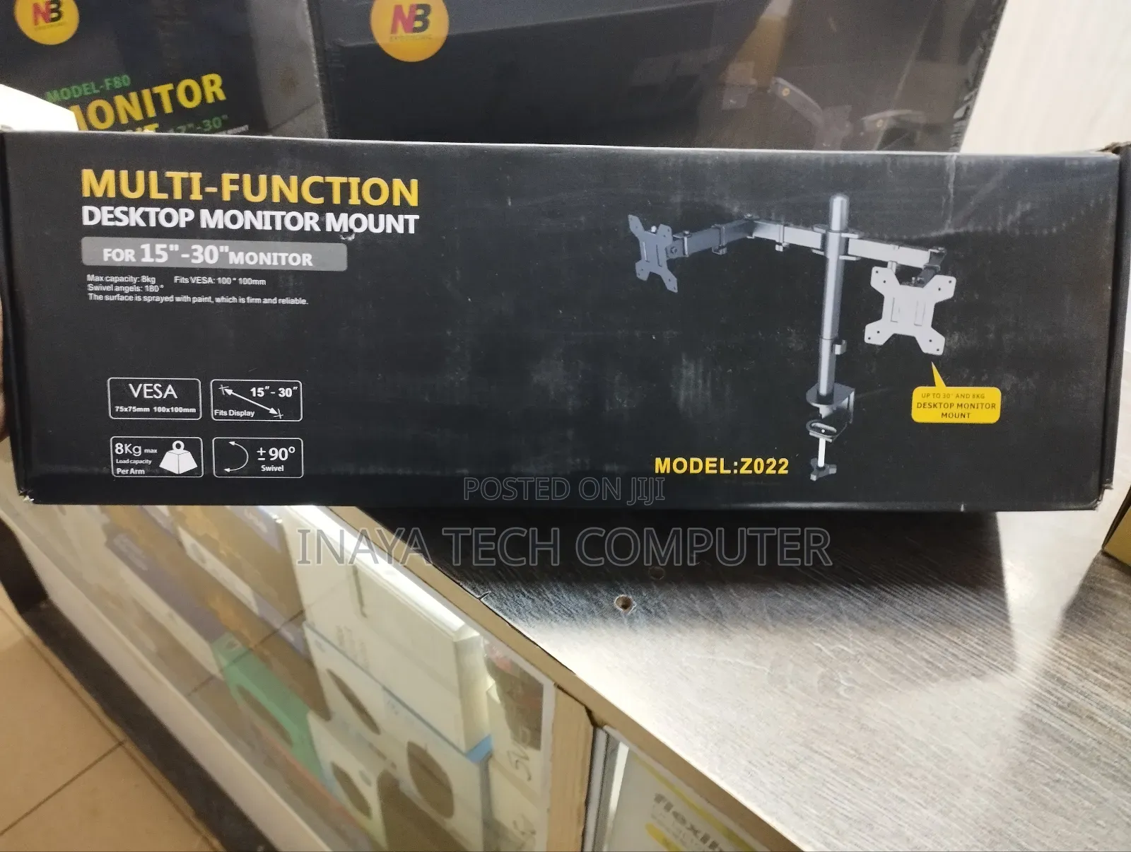 Dual Stand Monitor Mount Computer Z022