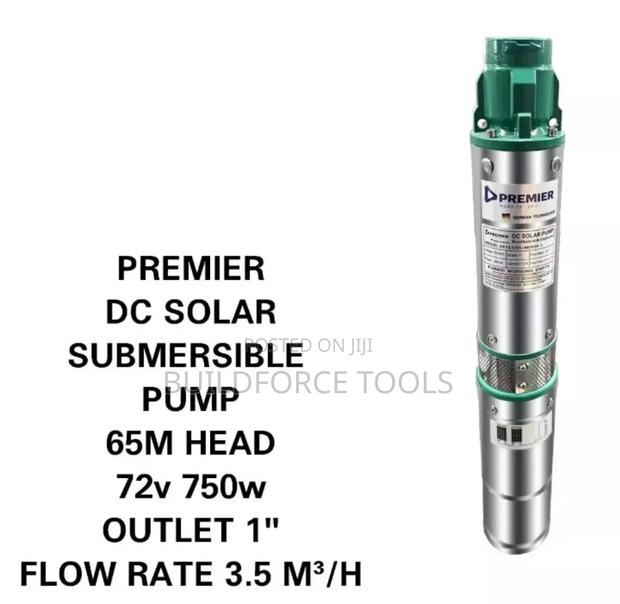 72v 750watts Dc Solar Submersible Water Pump