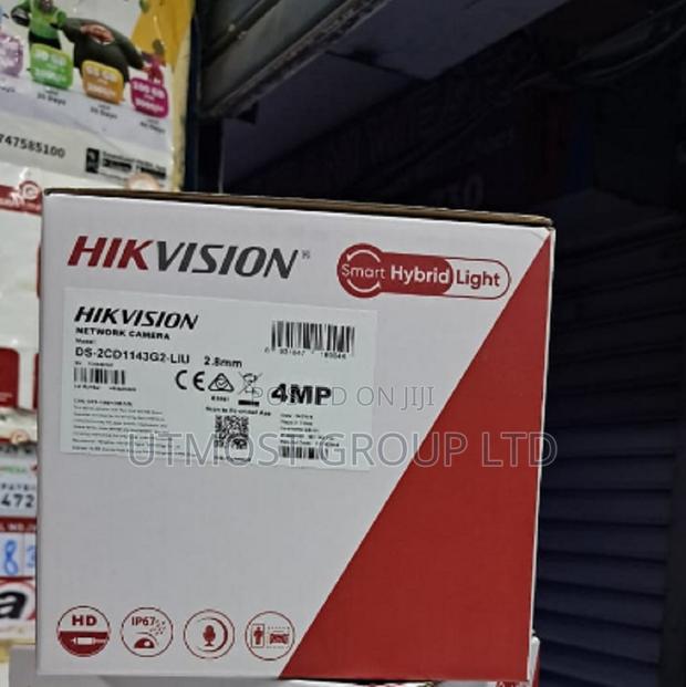 Hikvision 4 Ip CCTV Cameras 4mp Night Vision + Phone Access - main view
