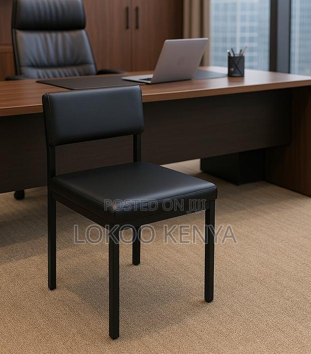Office Chair : Catarina Black Customized Office Chair - thumbnail 5