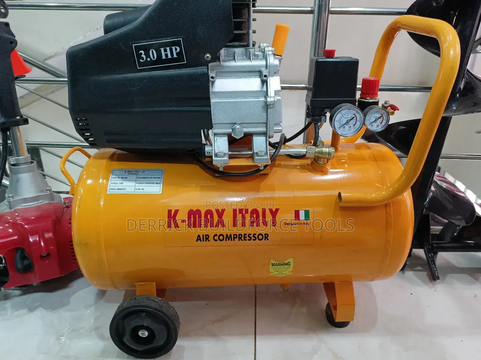 Kmax Italy 3hp Air Compressor