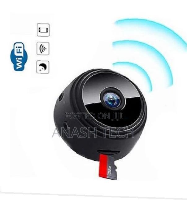 A9 Baby Cam With ,Tiny Smart Camera for Indoor Outdoor (Black)