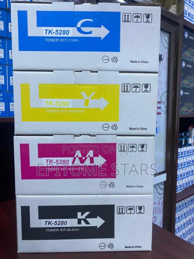 Kyocera Ecosys M5526cdn Toner Tk 5280 Yield Above 11,000 Copies