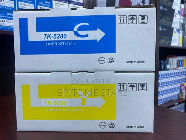 Kyocera Ecosys M5526cdw/M5526cdn Toner Tk 5280 Yield Above 11,000