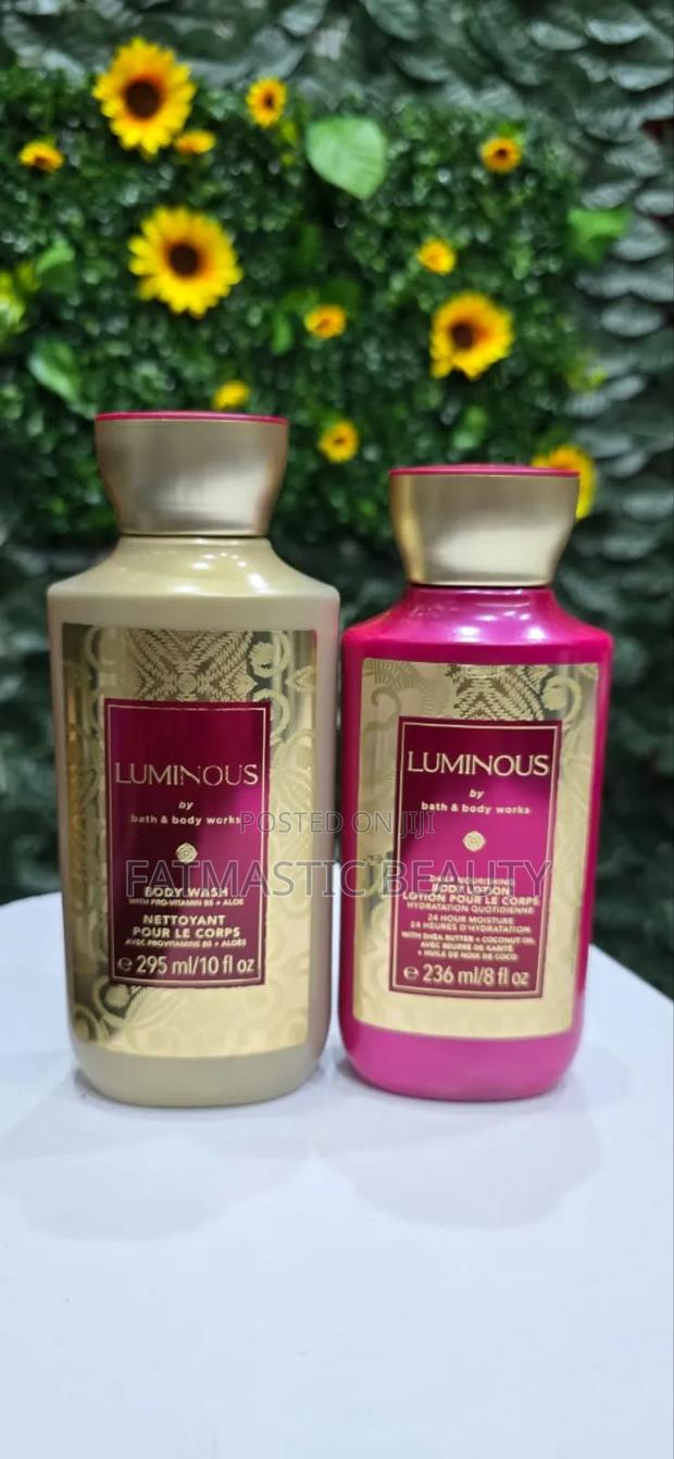 Bath N Body Works Luminous Body Lotion/ Shower Gel