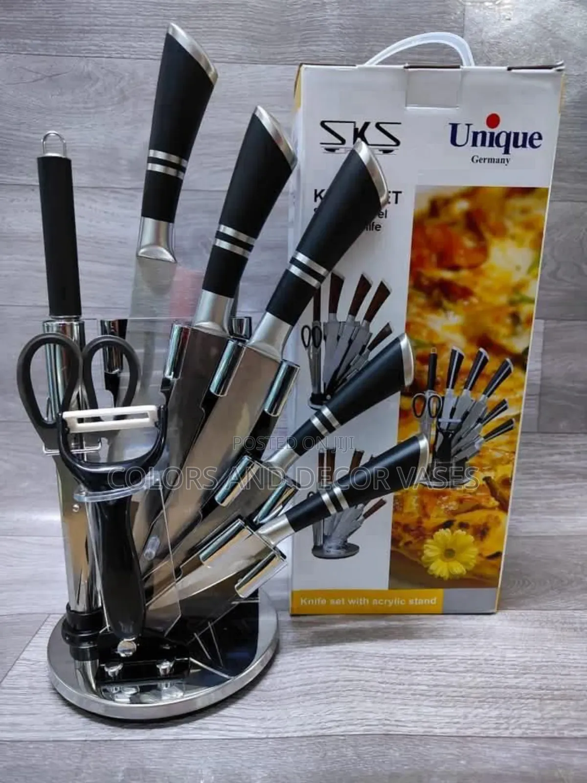 Knife Set Black