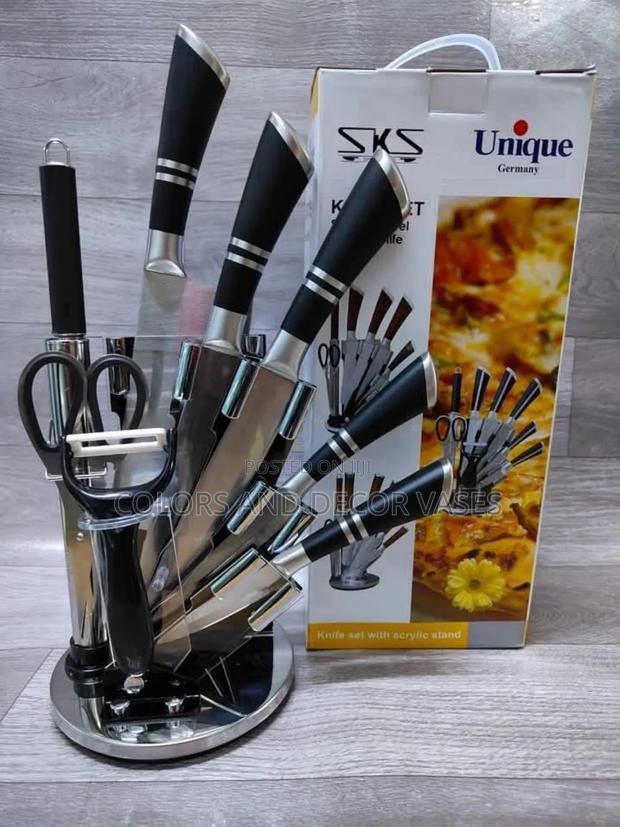Knife Set Black - main view