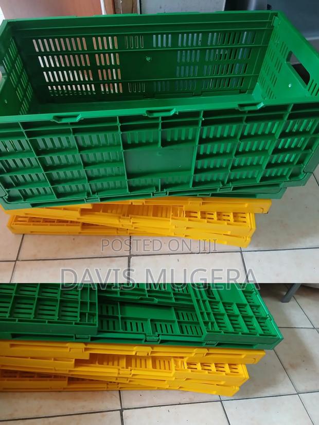 Foldable Crates for Egg Transportation and Vegetables - main view
