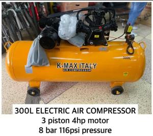 300l Kmax Italy 4hp Electric Air Compressor - thumbnail 2