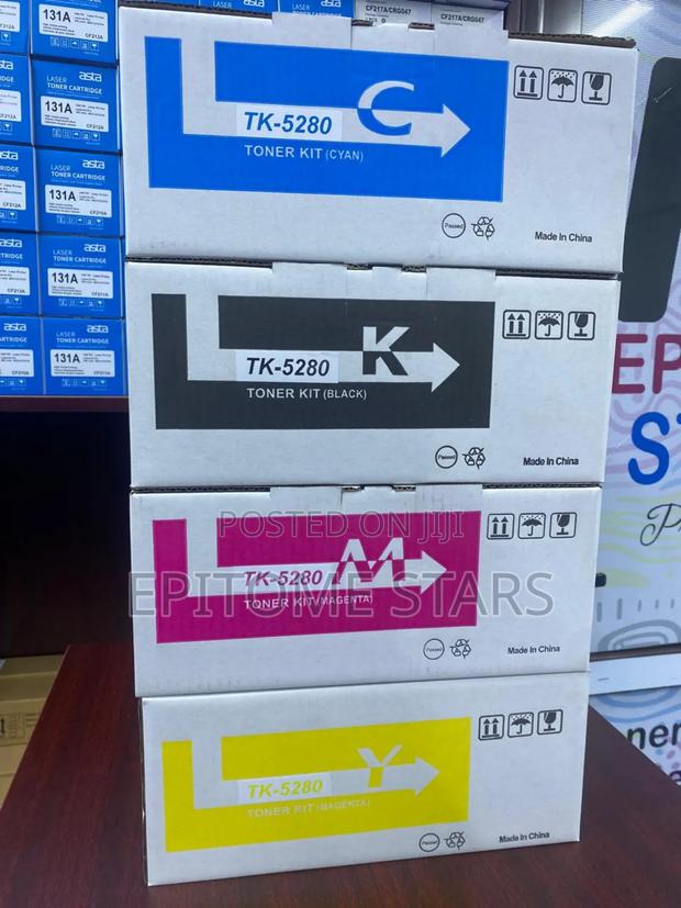 Kyocera Ecosys M5526cdw Black Toner Tk 5280 Yield Above 11,000