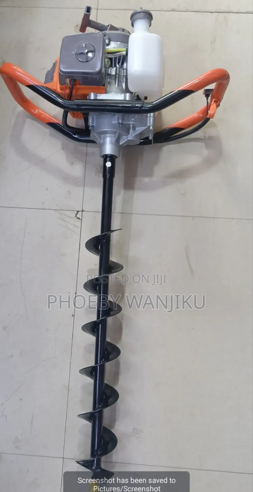 Commercial and Industrial Earth Auger Machine