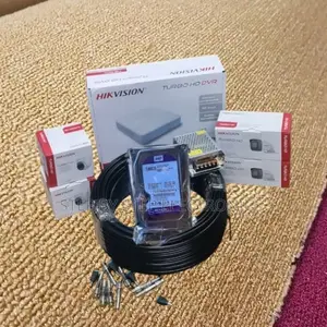 Hikvision 4 1080p Turbo Hd 2.0mp CCTV Cameras Complete System Package
