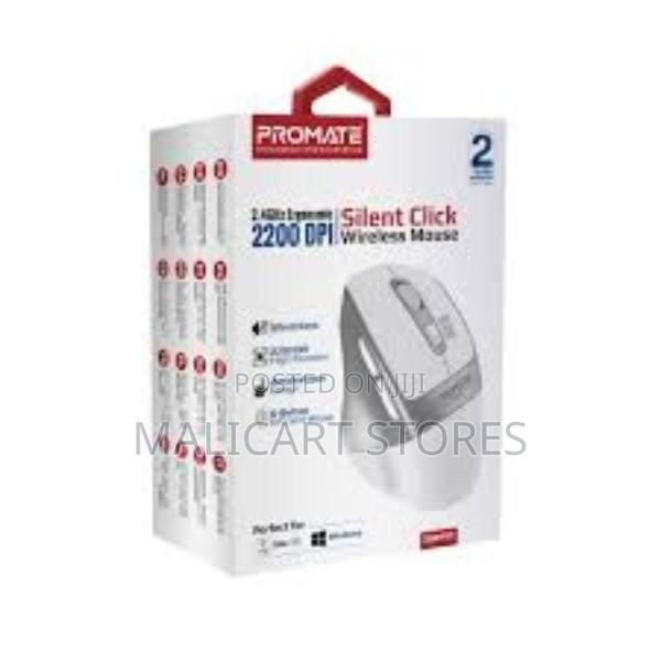 Promate Samit Ergonomic Silent Click Wireless Mouse