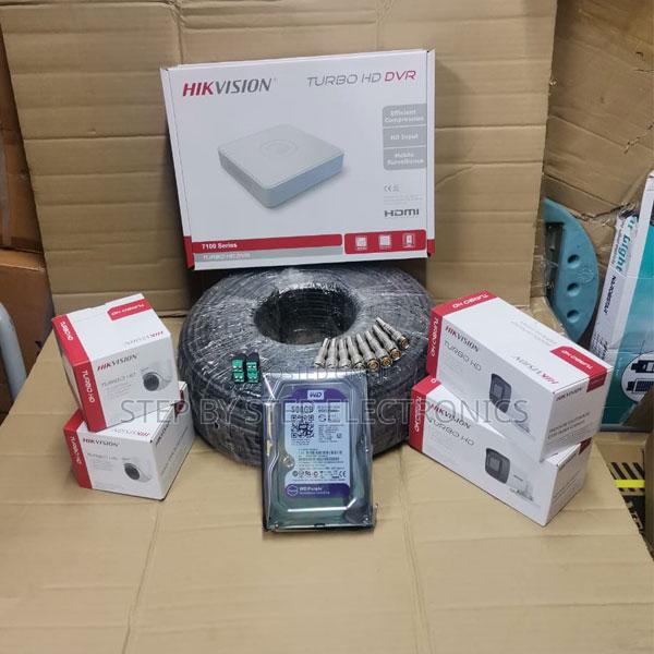 Hikvision CCTV Complete 4 Indoor/Oudoor 1080p 2.0mp Cameras +4ch DVR - main view