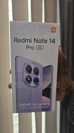 New Xiaomi Redmi Note 14 Pro 5G 256 GB Black - main view