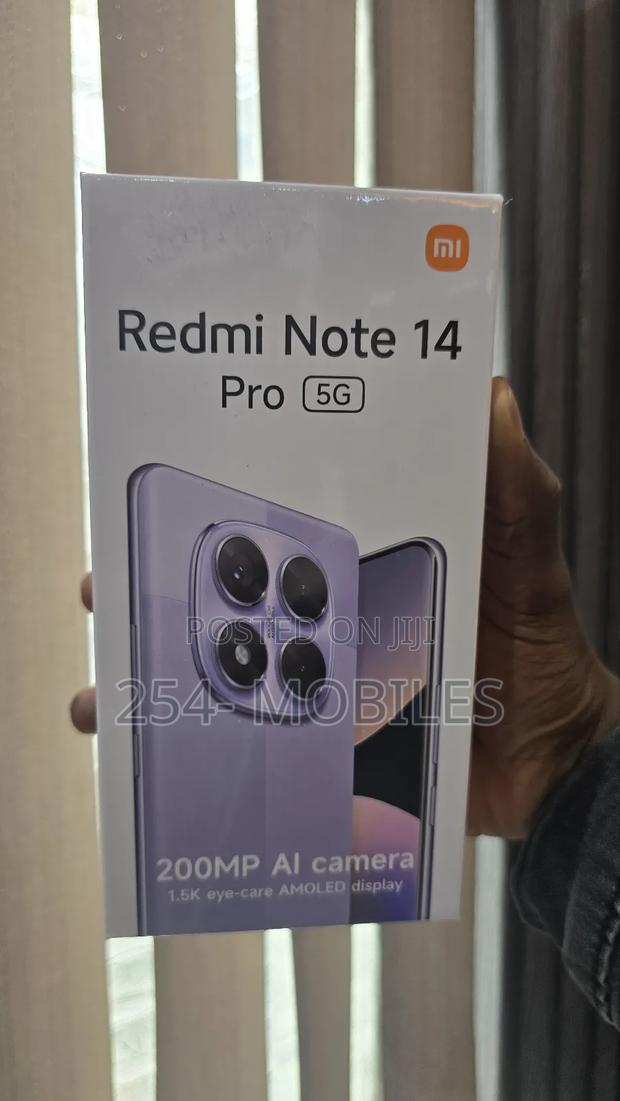 New Xiaomi Redmi Note 14 Pro 5G 256 GB Black