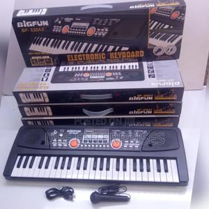 49 Keys Piano With Microphone and Charging Cable - main view
