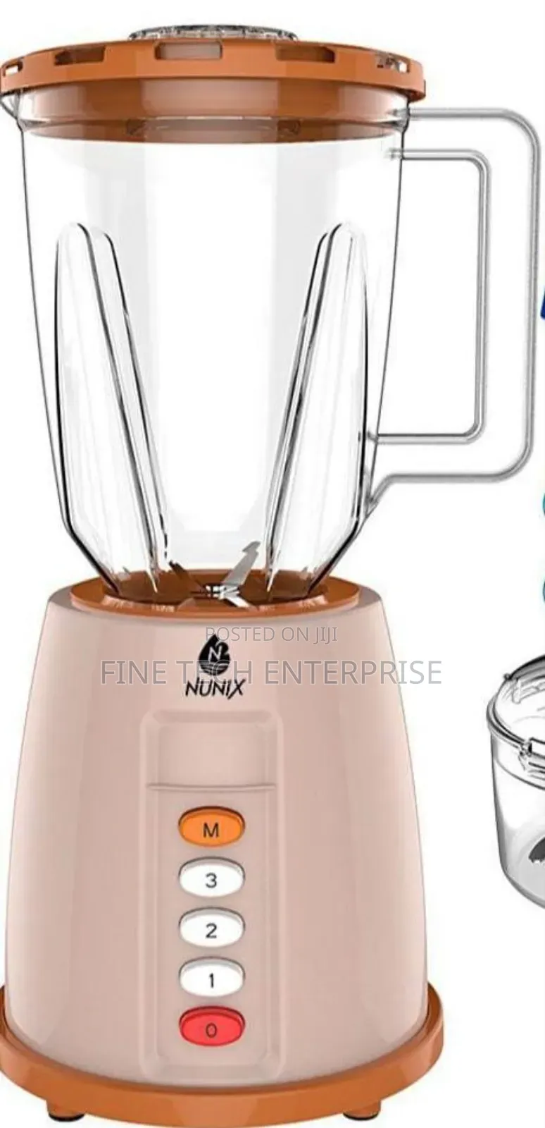 Nunix Ak-444 3in1 Blender; Grinder, Chopper