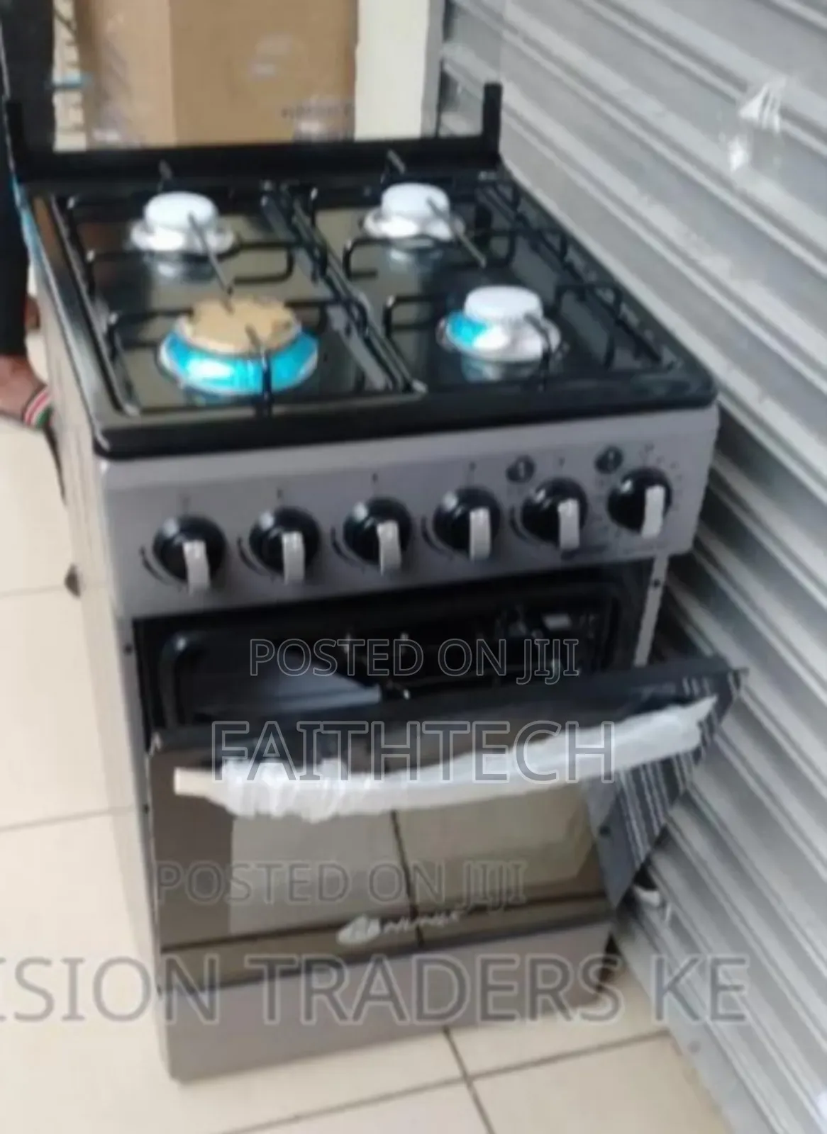  New Model 50*55 Nunix Full Gas Standing Cooker