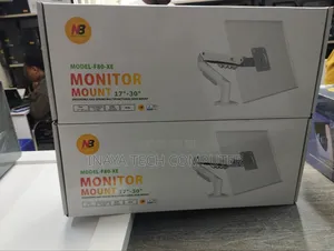 Nb-F80-Xe Gas Spring Monitor Arm 17" to 30" Adjustable Desktop Mount