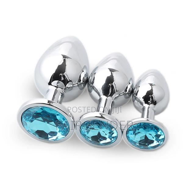 Metalic Stainless Steel Butt Plugs