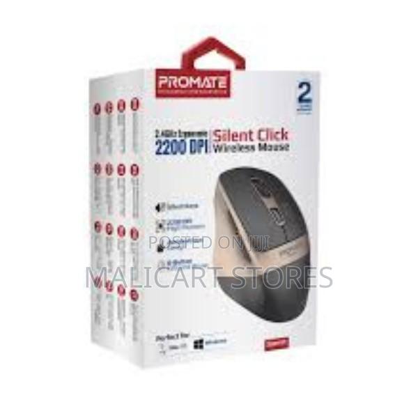 Promate Samit 2.4ghz Ergonomic 2200 Dpi Silent Click Wireless Mouse